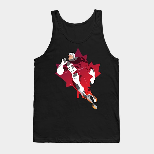 To Guard the Great White North Tank Top by CuddleswithCatsArt